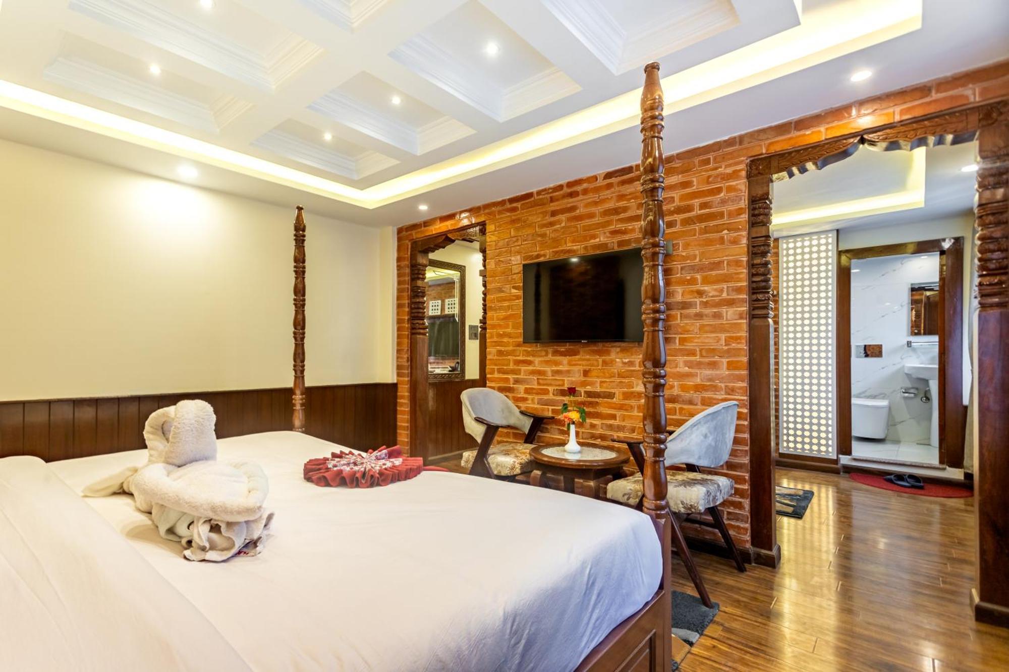 Amarawati Boutique Hotel Kathmandu Buitenkant foto